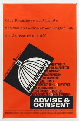 Advise & Consent movie poster (1962) Poster MOV_76c57703