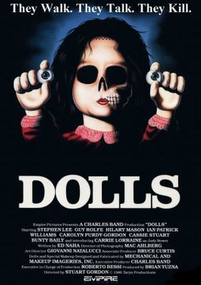 Dolls movie poster (1987) wood print