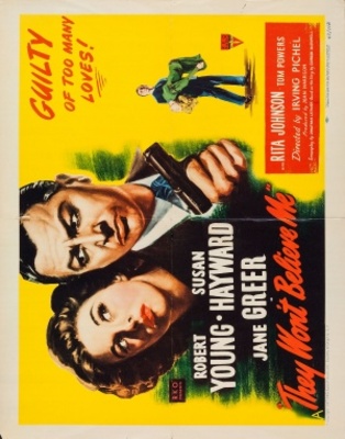 They Won't Believe Me movie poster (1947) mug