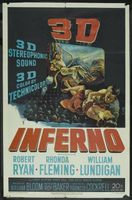 Inferno movie poster (1953) hoodie #647821