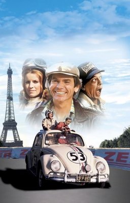 Herbie 3 movie poster (1977) metal framed poster