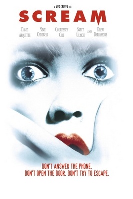 Scream movie poster (1996) tote bag