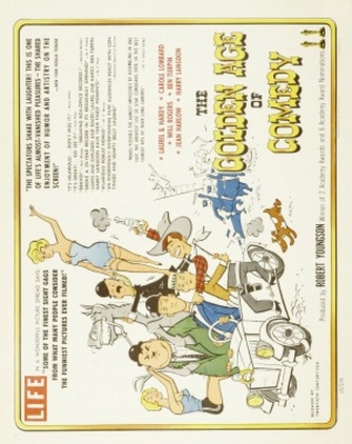 The Golden Age of Comedy movie poster (1957) pillow