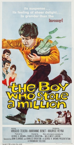 The Boy Who Stole a Million movie poster (1960) t-shirt