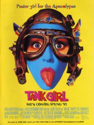 Tank Girl movie poster (1995) t-shirt