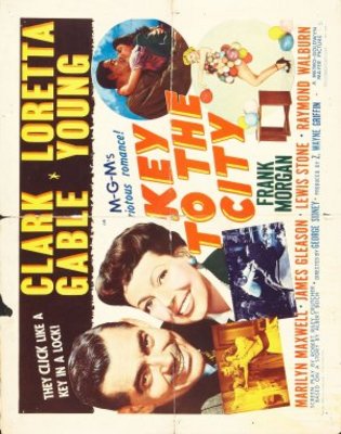 Key to the City movie poster (1950) canvas poster