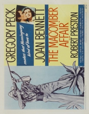 The Macomber Affair movie poster (1947) t-shirt