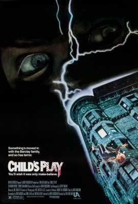 Child's Play movie poster (1988) poster with hanger