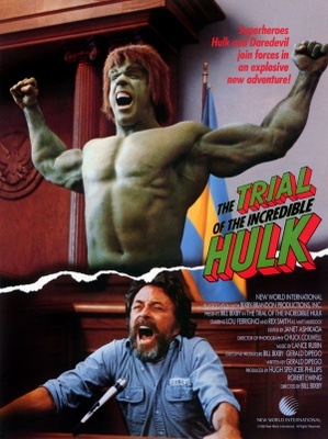 The Trial of the Incredible Hulk movie poster (1989) Poster MOV_775a02cb