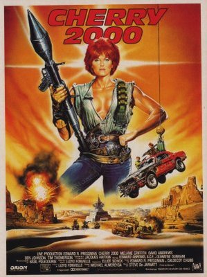 Cherry 2000 movie poster (1987) metal framed poster