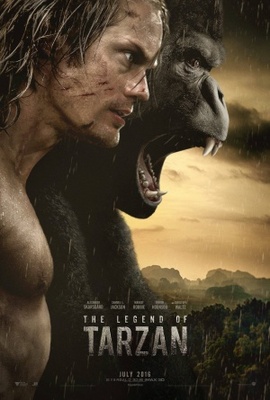 The legend of Tarzan movie poster (2016) poster with hanger