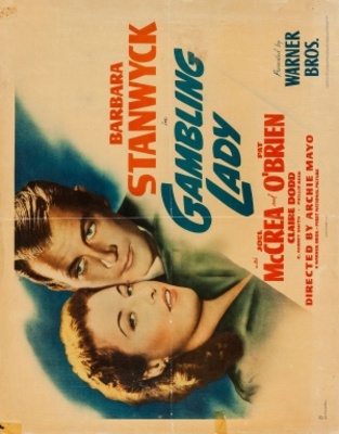 Gambling Lady movie poster (1934) metal framed poster