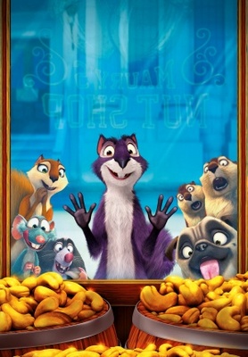 The Nut Job movie poster (2013) wooden framed poster