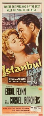 Istanbul movie poster (1957) metal framed poster