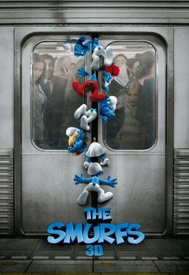 The Smurfs movie poster (2011) Longsleeve T-shirt