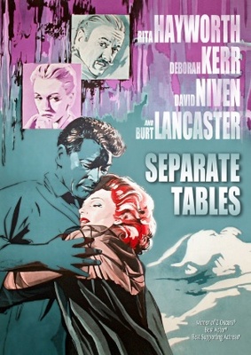 Separate Tables movie poster (1958) tote bag