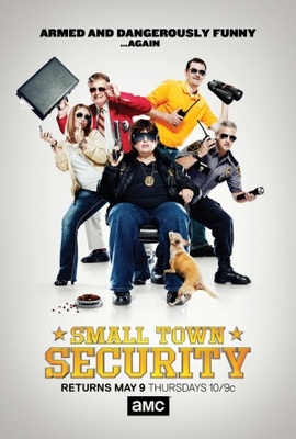 Small Town Security movie poster (2012) metal framed poster