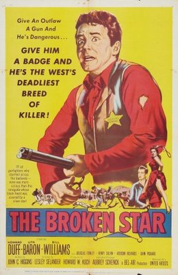 The Broken Star movie poster (1956) Mouse Pad MOV_77c12bef