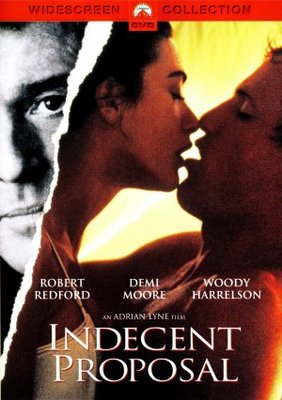 Indecent Proposal movie poster (1993) metal framed poster