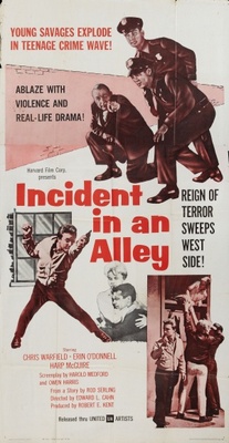 Incident in an Alley movie poster (1962) Mouse Pad MOV_77c95aa1