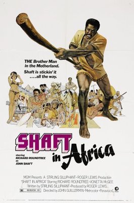 Shaft in Africa movie poster (1973) t-shirt