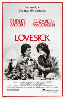 Lovesick movie poster (1983) mouse pad