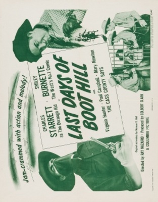 Last Days of Boot Hill movie poster (1947) poster