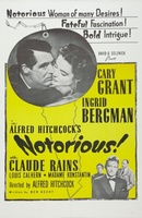 Notorious movie poster (1946) t-shirt #716546