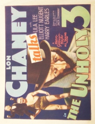 The Unholy Three movie poster (1930) poster
