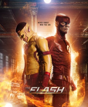 The Flash movie poster (2014) Stickers MOV_77yr49sl