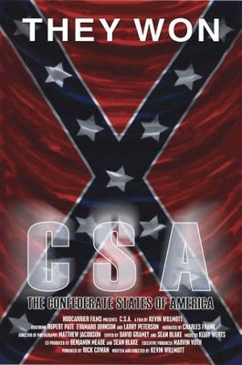 CSA: Confederate States of America movie poster (2004) canvas poster