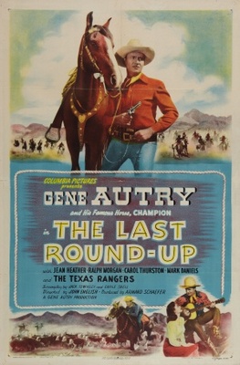 The Last Round-up movie poster (1947) pillow
