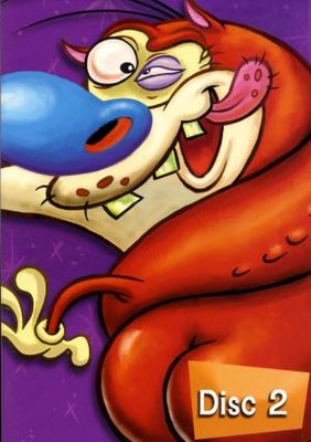 The Ren & Stimpy Show movie poster (1991) metal framed poster