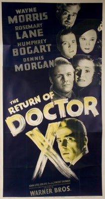 The Return of Doctor X movie poster (1939) pillow