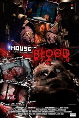 House of Blood movie poster (2013) Stickers MOV_781cf9ed