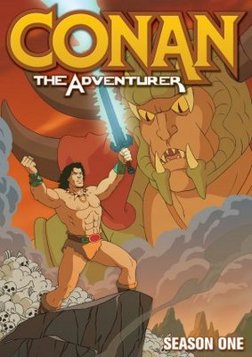 Conan: The Adventurer movie poster (1992) pillow