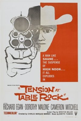 Tension at Table Rock movie poster (1956) Stickers MOV_78454be4