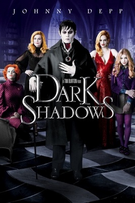 Dark Shadows movie poster (2012) wood print
