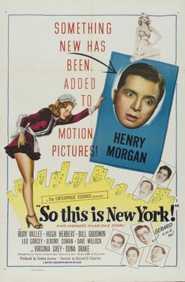 So This Is New York movie poster (1948) poster with hanger