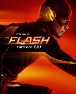 The Flash movie poster (2014) poster with hanger