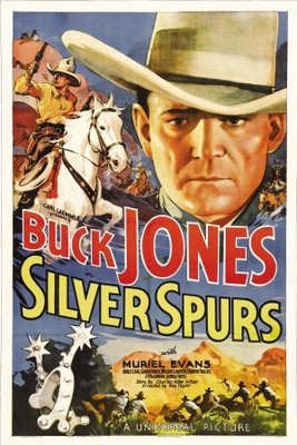 Silver Spurs movie poster (1936) metal framed poster