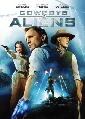 Cowboys & Aliens movie poster (2011) tote bag