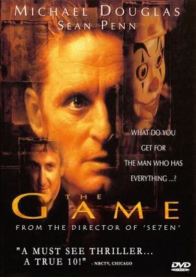The Game movie poster (1997) metal framed poster