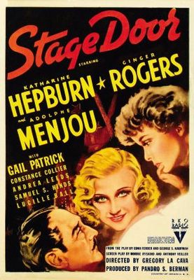 Stage Door movie poster (1937) pillow