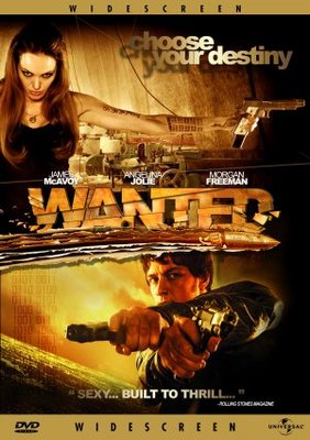 Wanted movie poster (2008) Mouse Pad MOV_78cead24
