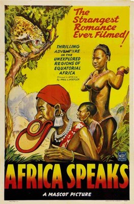 Africa Speaks! movie poster (1930) canvas poster