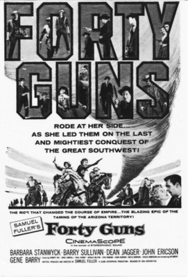 Forty Guns movie poster (1957) t-shirt