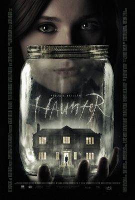 Haunter movie poster (2013) wooden framed poster