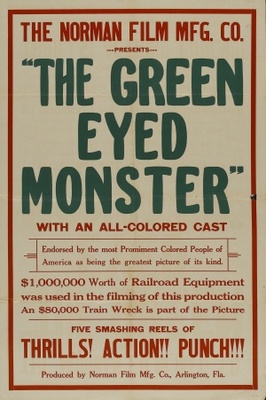 The Green-Eyed Monster movie poster (1919) pillow