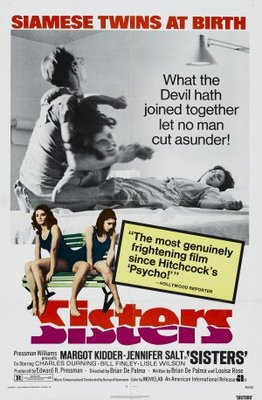 Sisters movie poster (1973) t-shirt